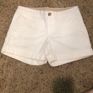 White Shorts